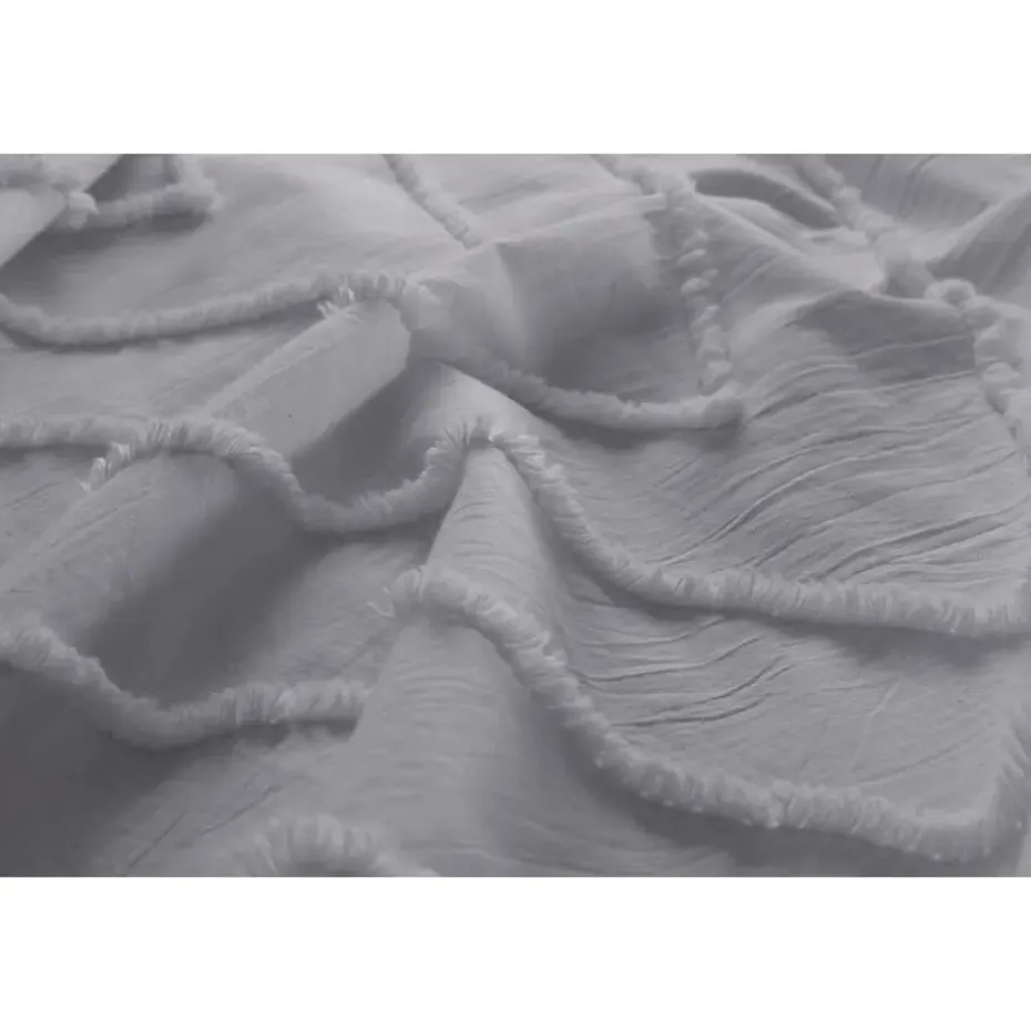 Papillon Valencia Dekbedovertrek - Eenpersoons - 140x200/220 cm - Grijs