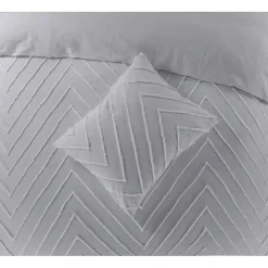 Papillon Valencia Dekbedovertrek - Eenpersoons - 140x200/220 cm - Grijs