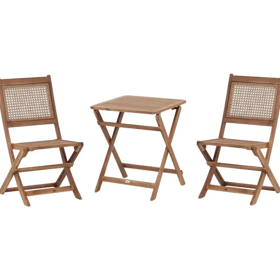 PARAGGI - Balkonset - Bruin - Acaciahout