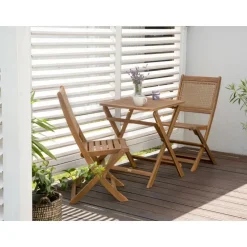 PARAGGI - Balkonset - Bruin - Acaciahout