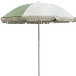 Parasol Oliva tilt - zand/groen - Ø200 cm