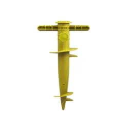 Parasolharing - geel - kunststof - D22-32 mm x H31 cm