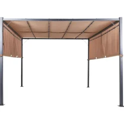 PARGA - Tuinpaviljoen - Bruin - Polyester