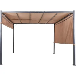 PARGA - Tuinpaviljoen - Bruin - Polyester