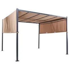 PARGA - Tuinpaviljoen - Bruin - Polyester