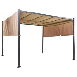 PARGA - Tuinpaviljoen - Bruin - Polyester