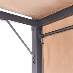 PARGA - Tuinpaviljoen - Bruin - Polyester