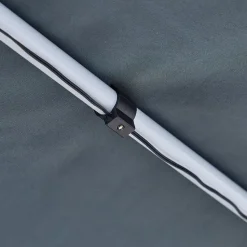 PARGA - Tuinpaviljoen - Grijs/Wit - Polyester