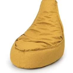 Parya - Zitzak Stoel Duurzaam - 100% Gerecyclede Petflessen - Geel - Junior