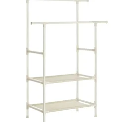 Parya Home - Kledingrek - Belastbaar tot 70 kg - wit