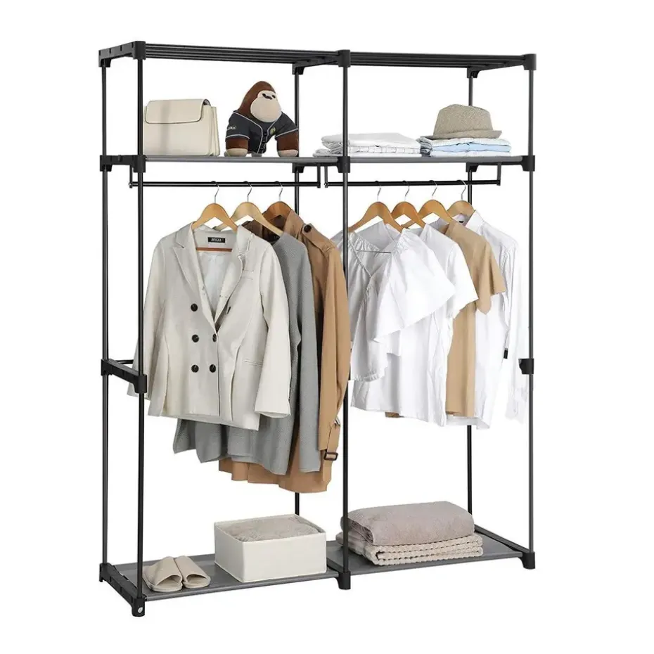 Parya Home - Opvouwbare Garderobekast - Zwart