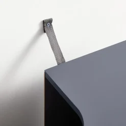 Parya Home - Wastafelonderkast - 2 Deuren - Hout - Grijs