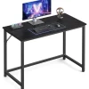 Parya Home Compact Bureau – Modern computerbureau - metalen frame