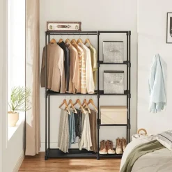 Parya Home Stabiel Kledingrek –opvouwbaar met kledingstangen