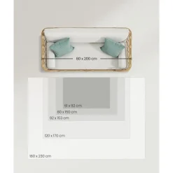 Parya Home Vloerkleed Parya - Antislip - 120 x 170 cm