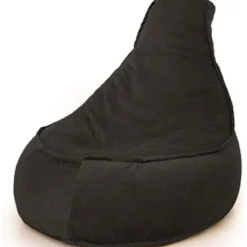 Parya Stoel Zitzak Ribstof - Zitzakfauteuil - Woonkamerzitzak - Poef –