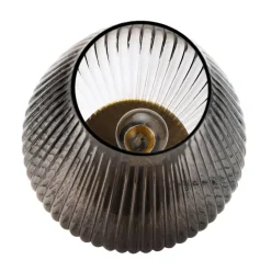 Pauleen Crystal Gloom Tafellamp - E14 - Rookglas/Messing