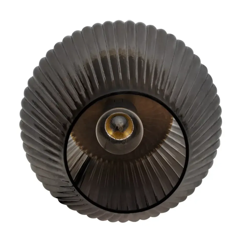 Pauleen Crystal Gloom Tafellamp - E14 - Rookglas/Messing