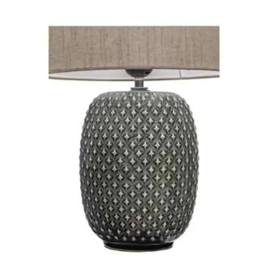 Pauleen Pretty Classy Tafellamp - E27 - Grijs/Zand