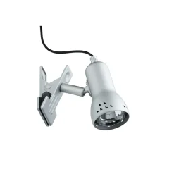 Paulmann Klemspot Gryps - 40W - E14 - Dimbaar - Geborsteld staal