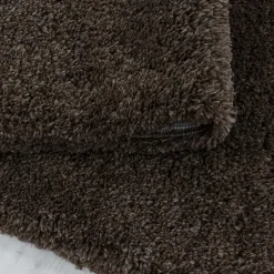 Pearl Soft Hoogpolig Vloerkleed Bruin - 160x230 CM