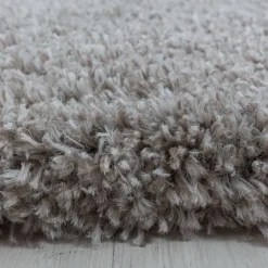 Pearl Soft Hoogpolig Vloerkleed Beige - 140x200 CM