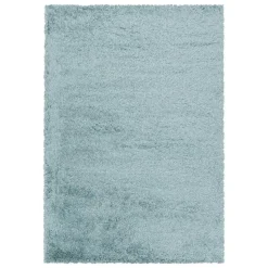 Pearl Soft Hoogpolig Vloerkleed Blauw - 200x290 CM