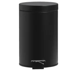 Pedaalemmer Pablo - zwart - 23x17x26,5 cm