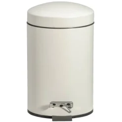 Pedaalemmer Pedro 3l - beige - 27,5xØ16,8 cm