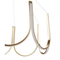 PERQUENO - Kroonluchter - Goud - Aluminium