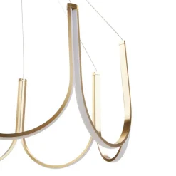 PERQUENO - Kroonluchter - Goud - Aluminium