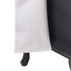 PESSAC - Chaise longue - Beige - Rechterzijde - Fluweel