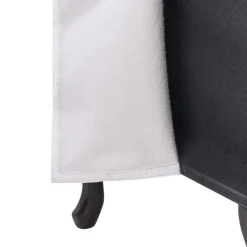 PESSAC - Chaise longue - Groenblauw - Rechterzijde - Fluweel