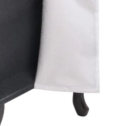 PESSAC - Chaise longue - Groenblauw - Linkerzijde - Fluweel