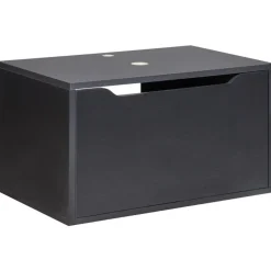 PETROLINA - Wastafelkast - Zwart - Vezelplaat