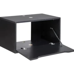 PETROLINA - Wastafelkast - Zwart - Vezelplaat