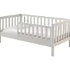 Peuterbed Petronille 70 x 140cm dennenhout - wit
