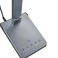 PICTOR - Bureaulamp LED - Donkergrijs - Synthetisch materiaal