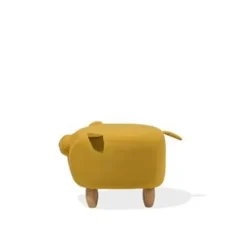 PIGGY - Hocker - Geel - Polyester