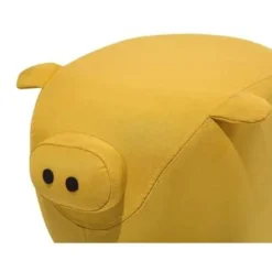 PIGGY - Hocker - Geel - Polyester