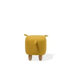 PIGGY - Hocker - Geel - Polyester