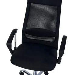 PIONEER II - Bureaustoel - Zwart - Polyester