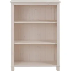 Pivo - Boekenkast met 2 planken in wit grenen