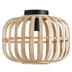 Plafondlamp Asher - naturel - E27 - 23xØ33 cm