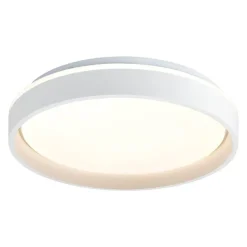 Plafonniere Claus LED - wit metaal/kunststof - 7,5xØ39 cm