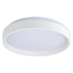Plafonniere Claus LED - wit metaal/kunststof - 7,5xØ39 cm