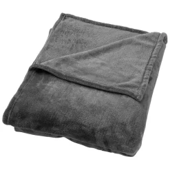 Plaid Charlie - Charcoal Gray - 200x220 cm