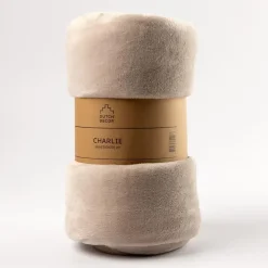 Plaid Charlie - Pumice Stone - 200x220 cm