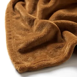 Plaid Charlie - Tobacco Brown - 200x220 cm