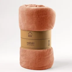 Plaid Harvey - Muted Clay - 150x200 cm